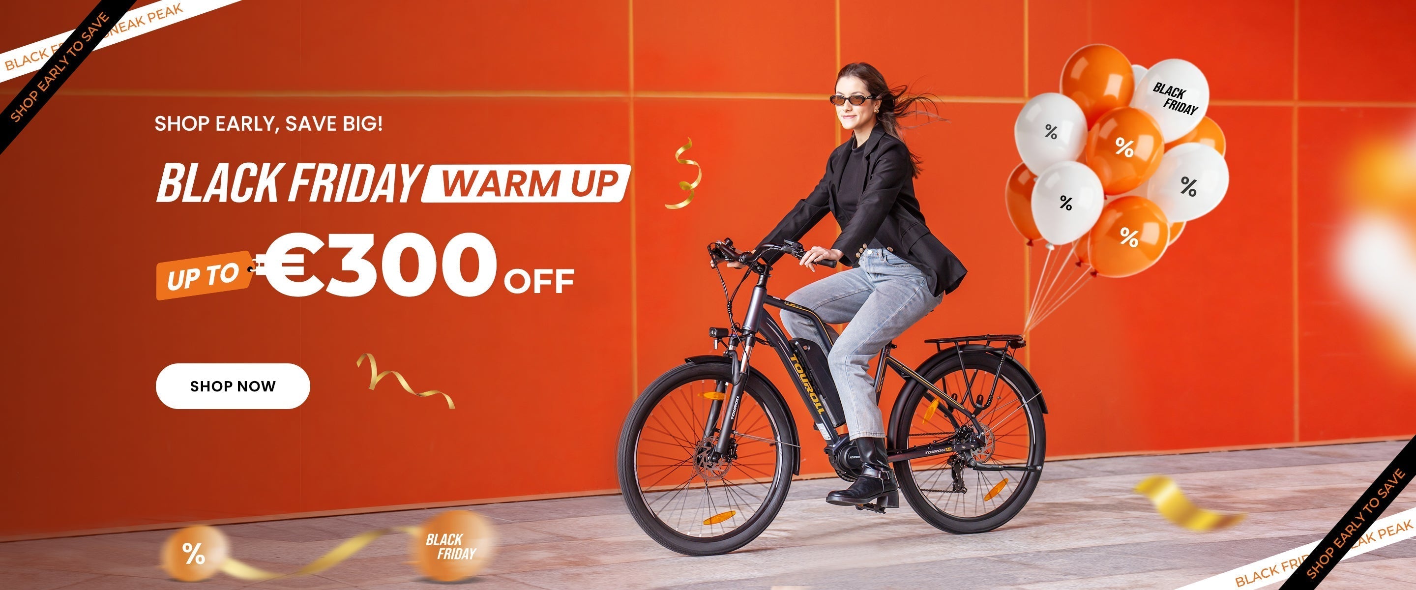 Get Ready for Black Friday with Touroll: Discover the MA2 and J1 Pro E-Bikes