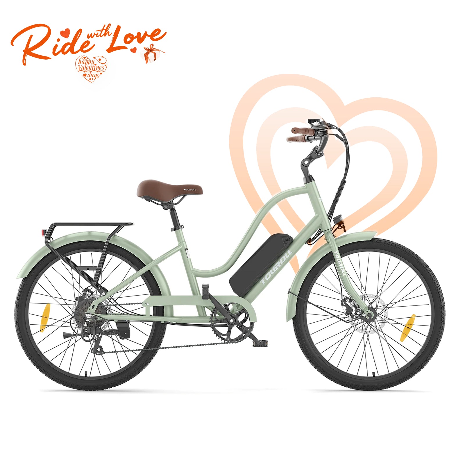 Touroll B2 City Step-Thru Electric Bike