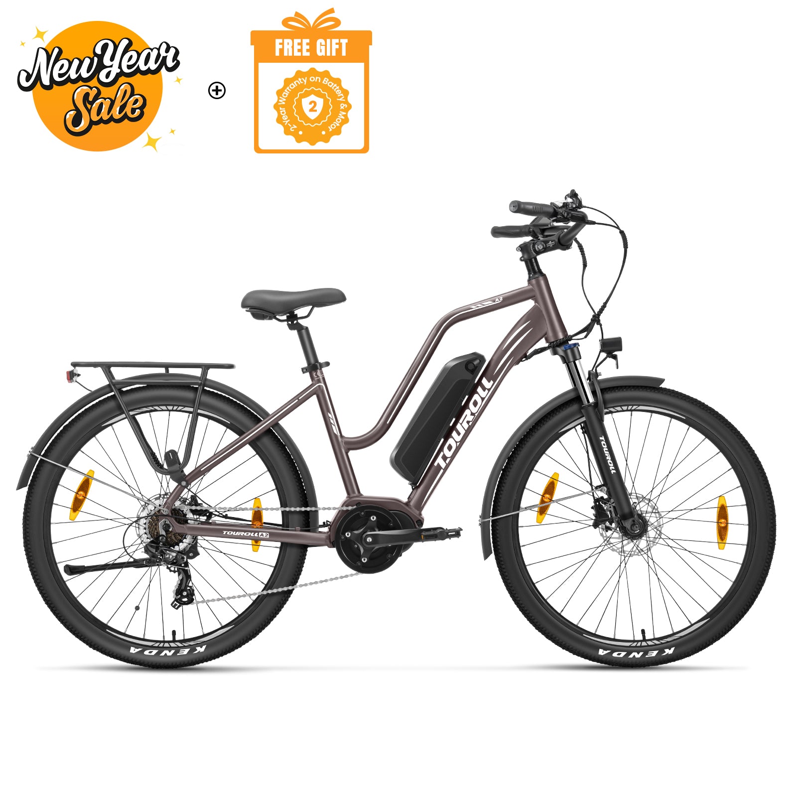 Touroll MA2 Mid-Drive Electric Bike