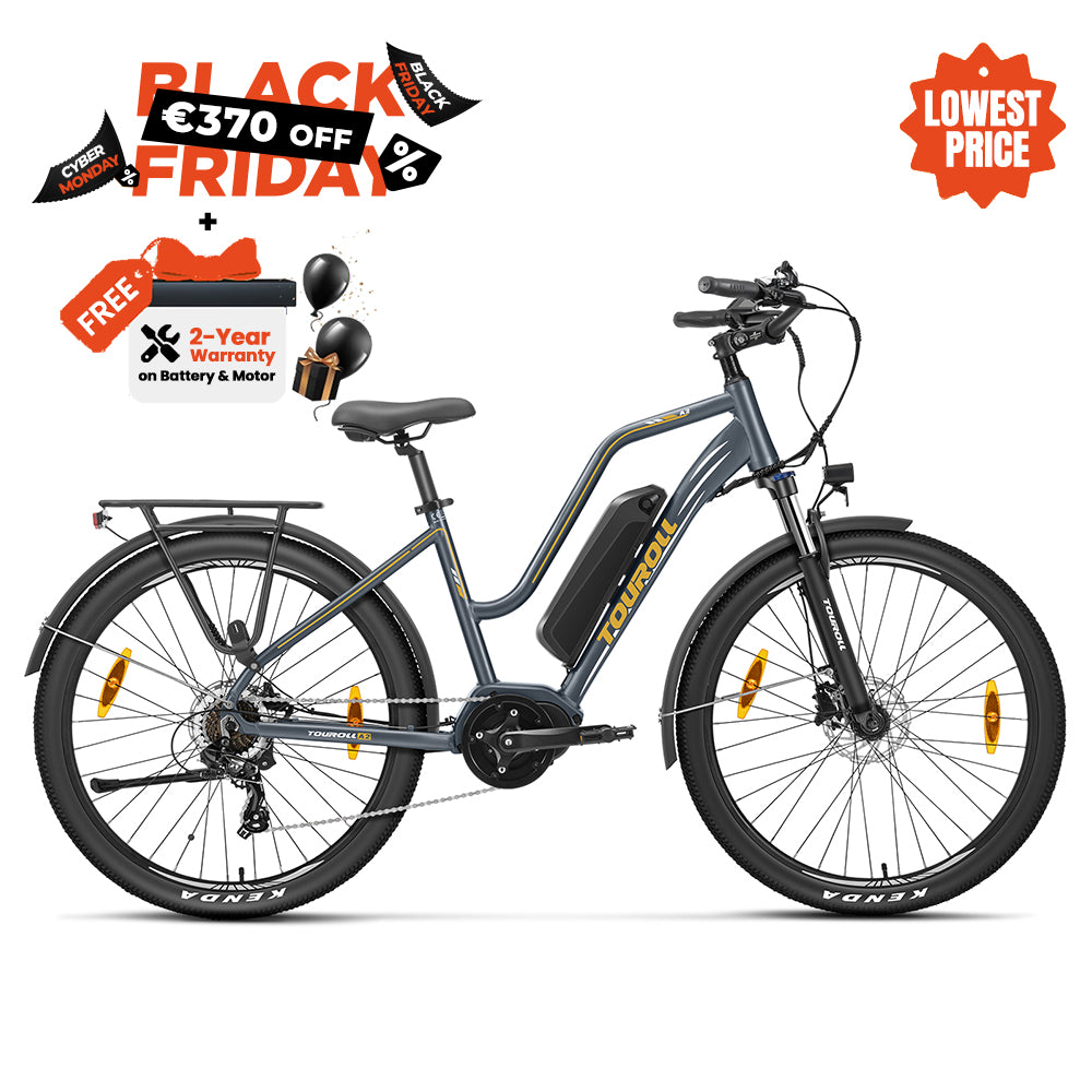 Touroll MA2 Mid-Drive Electric City Bike