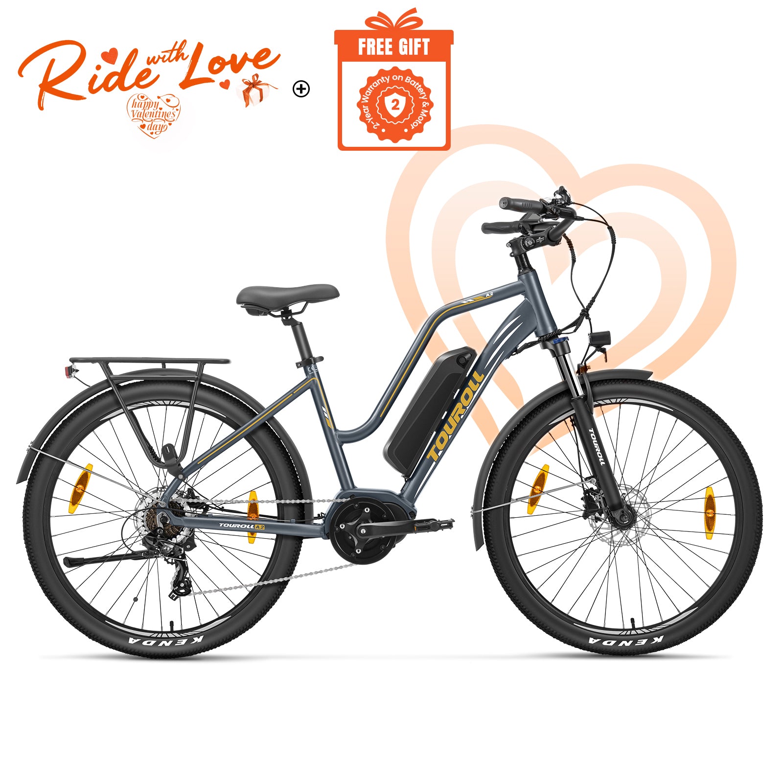 Touroll MA2 Mid-Drive Electric Bike