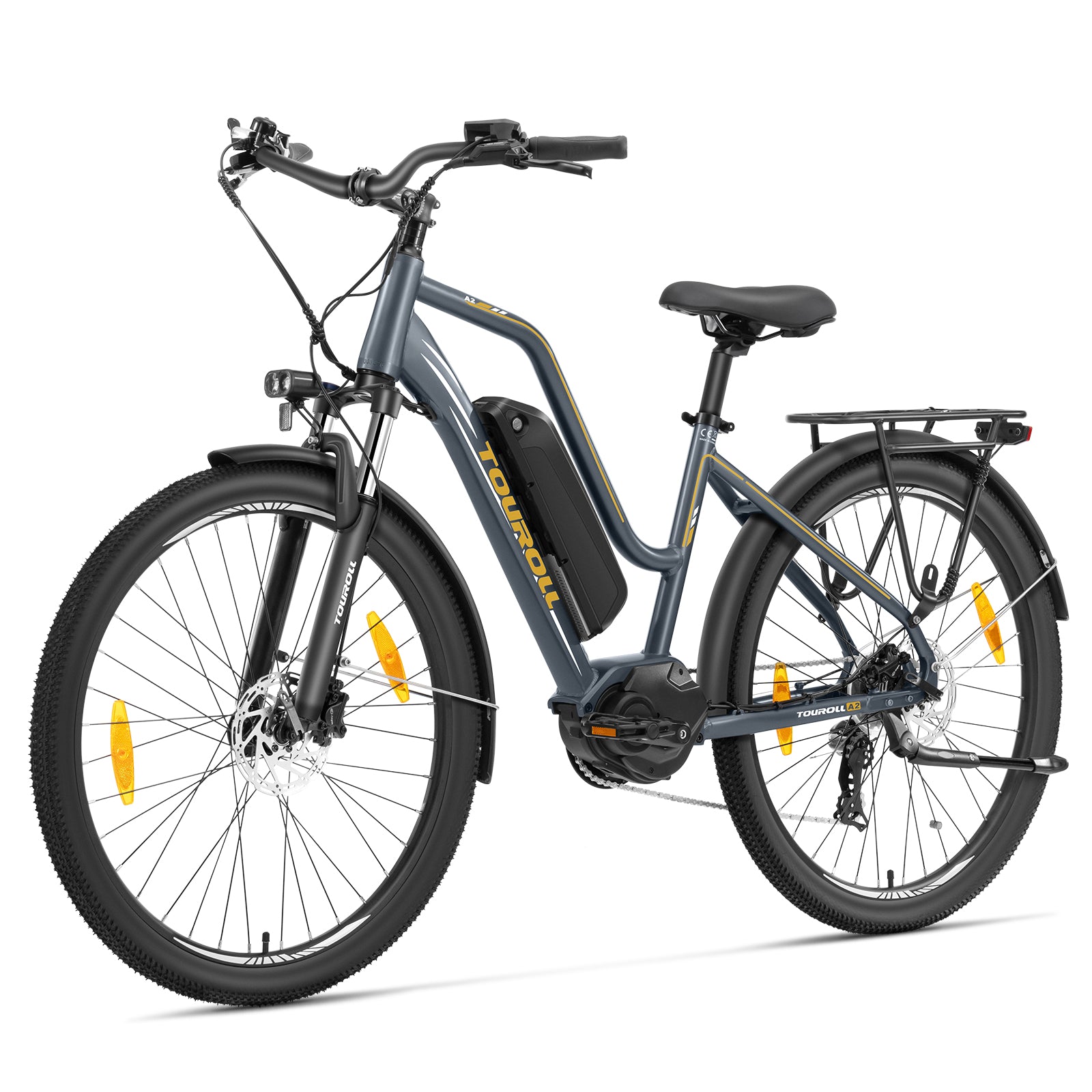 Touroll MA2 Mid-Drive Electric City Bike