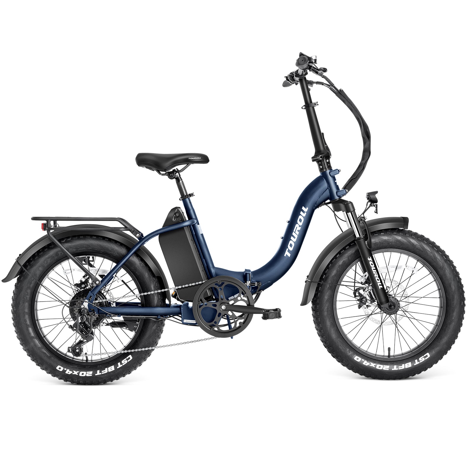 Touroll S2 Folding Fat Tire Electric Bike