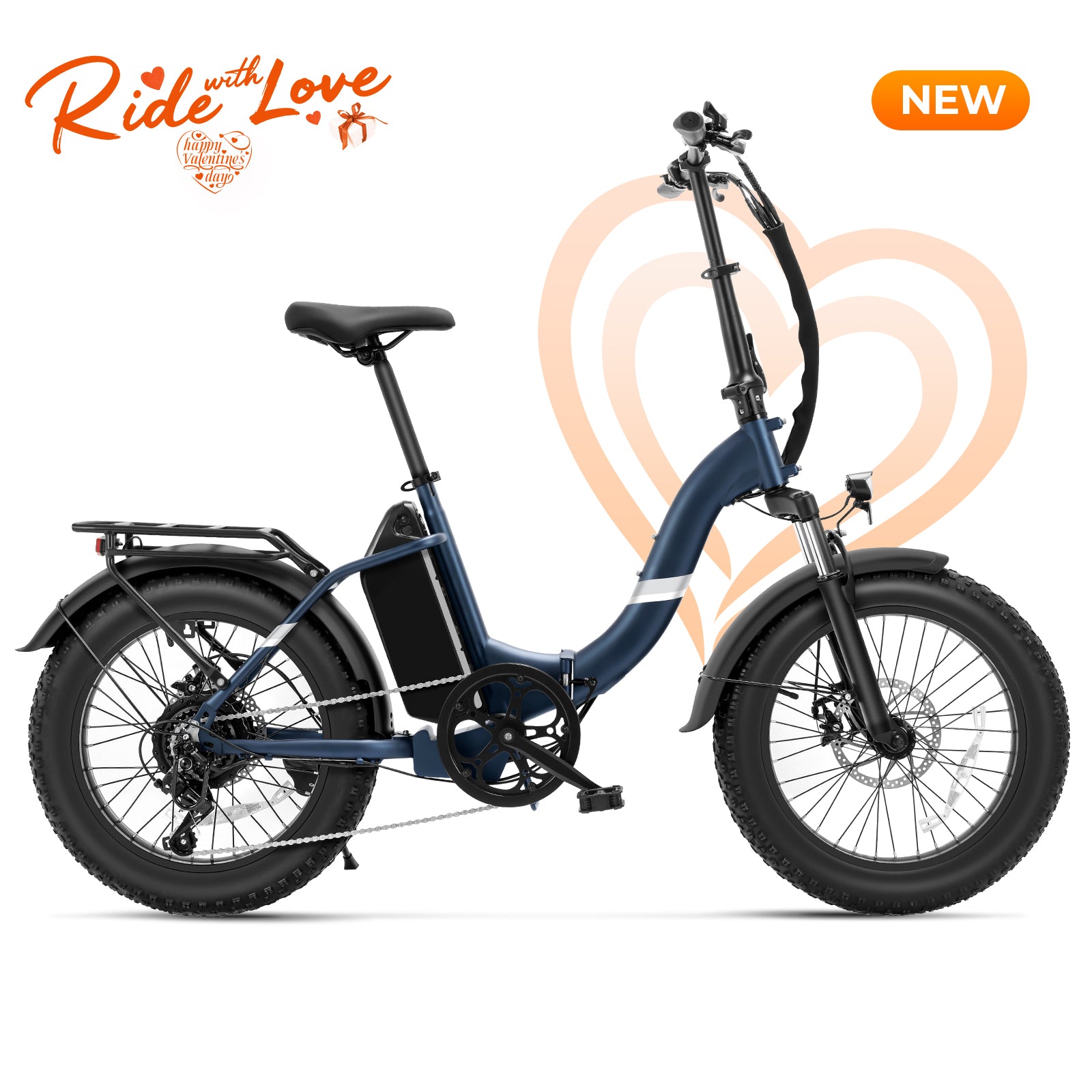 Touroll S2 Folding Fat Tire Electric Bike