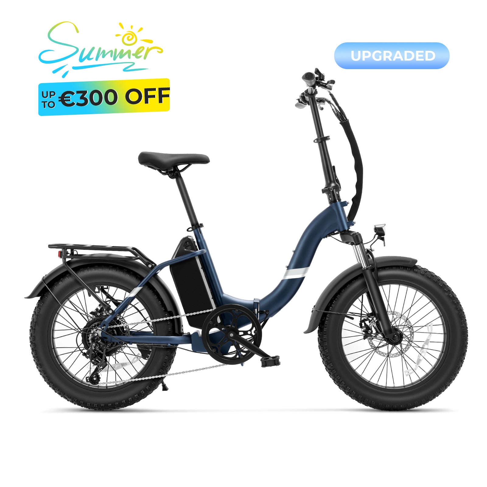 Touroll S2/S2 Pro Folding Fat Tire Electric Bike