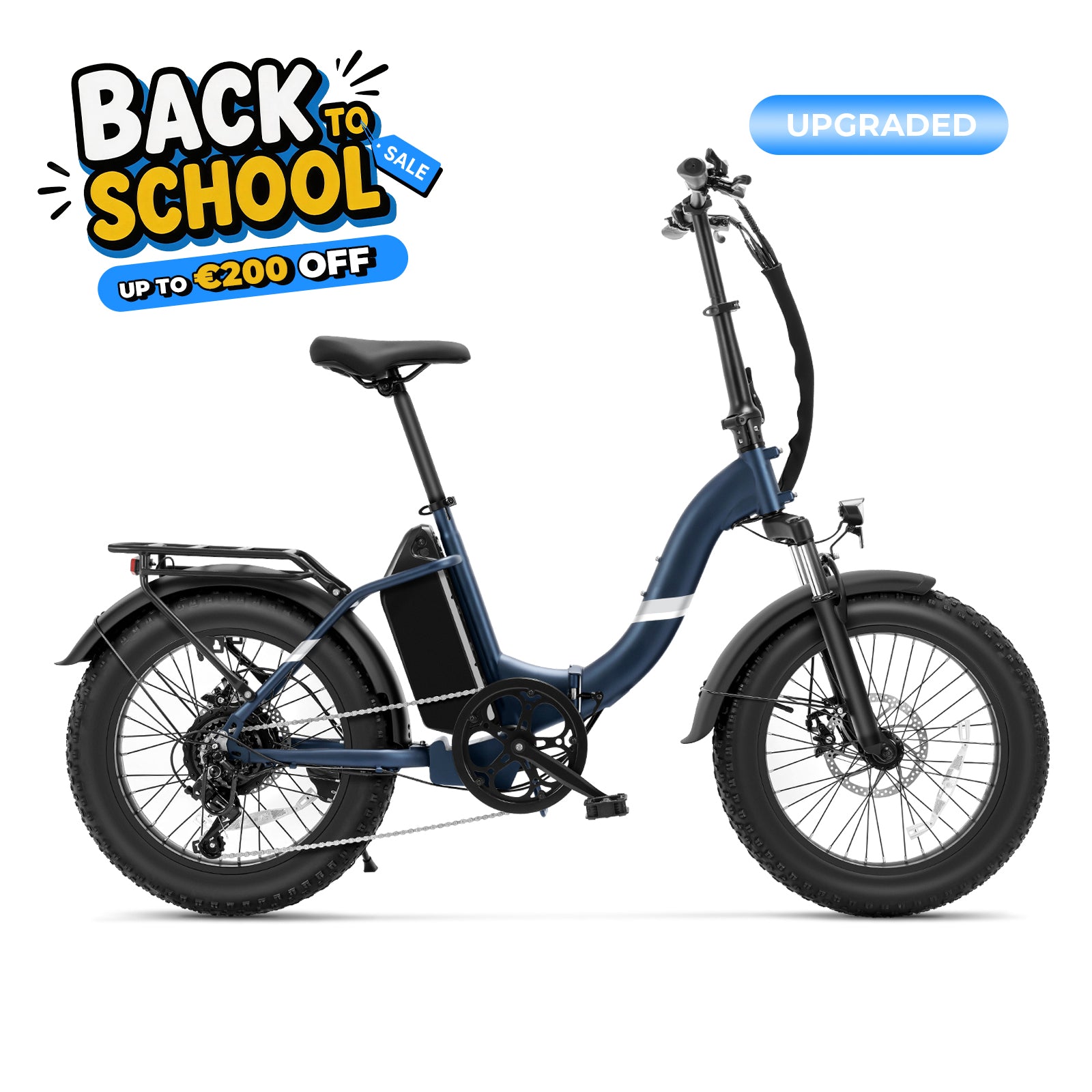 Unfold the Ultimate Urban Adventure with Touroll S2 Folding Fat Tire Electric Bike