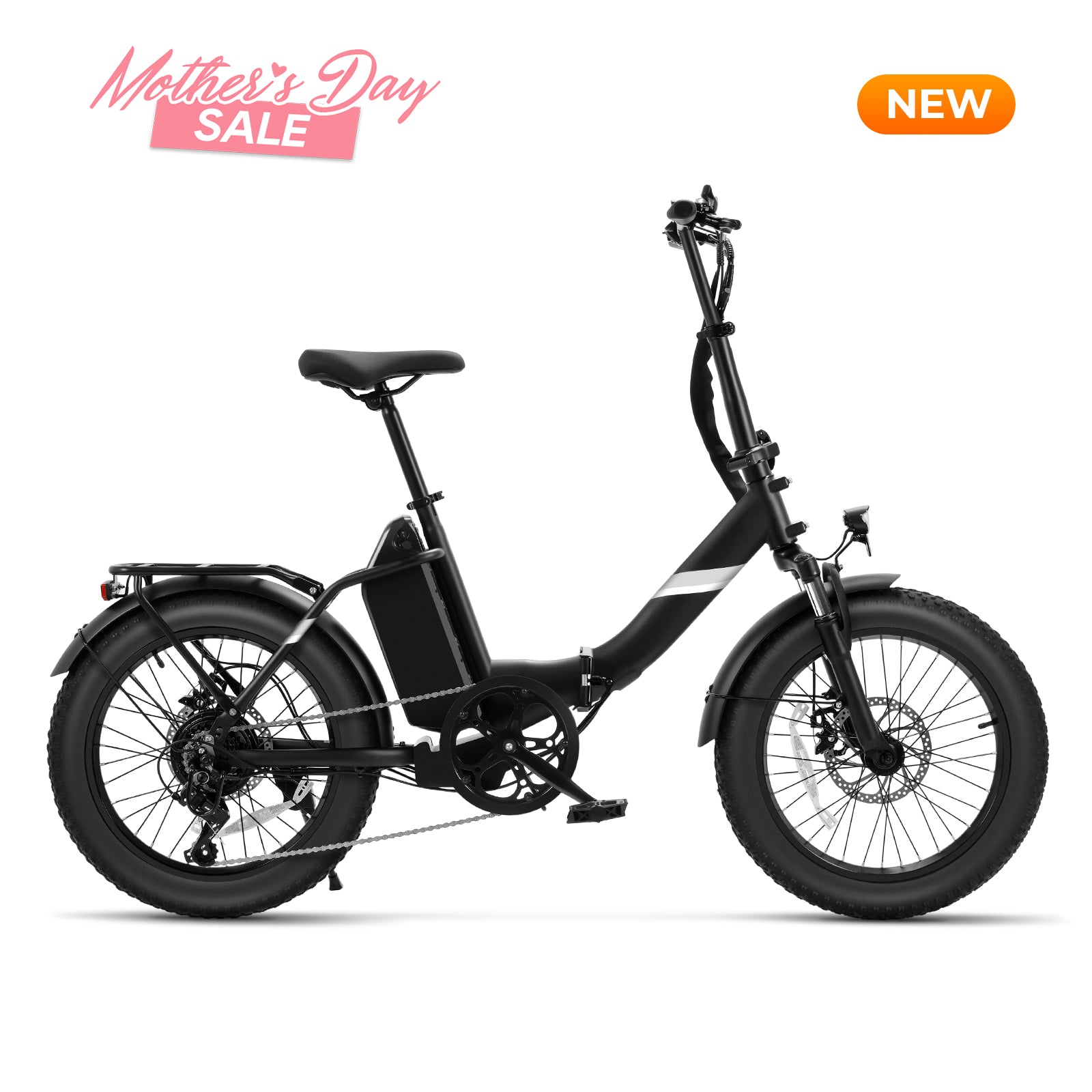 Touroll S3/S3 Pro Folding Fat Tire Electric Bike