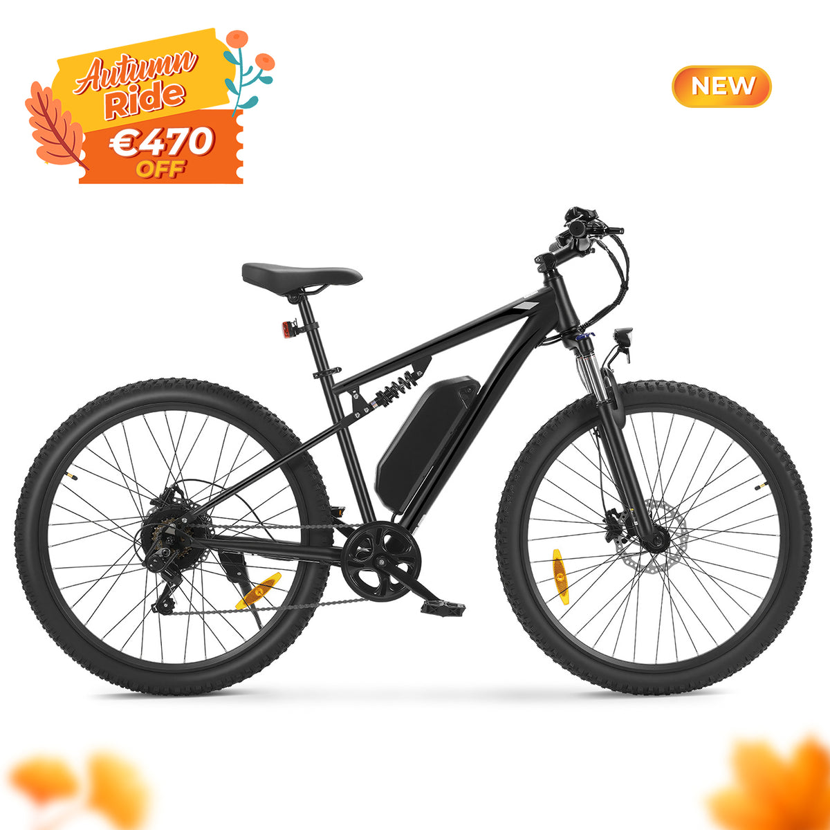 Touroll U3 Pro Full Suspension Mountain Electric Bike