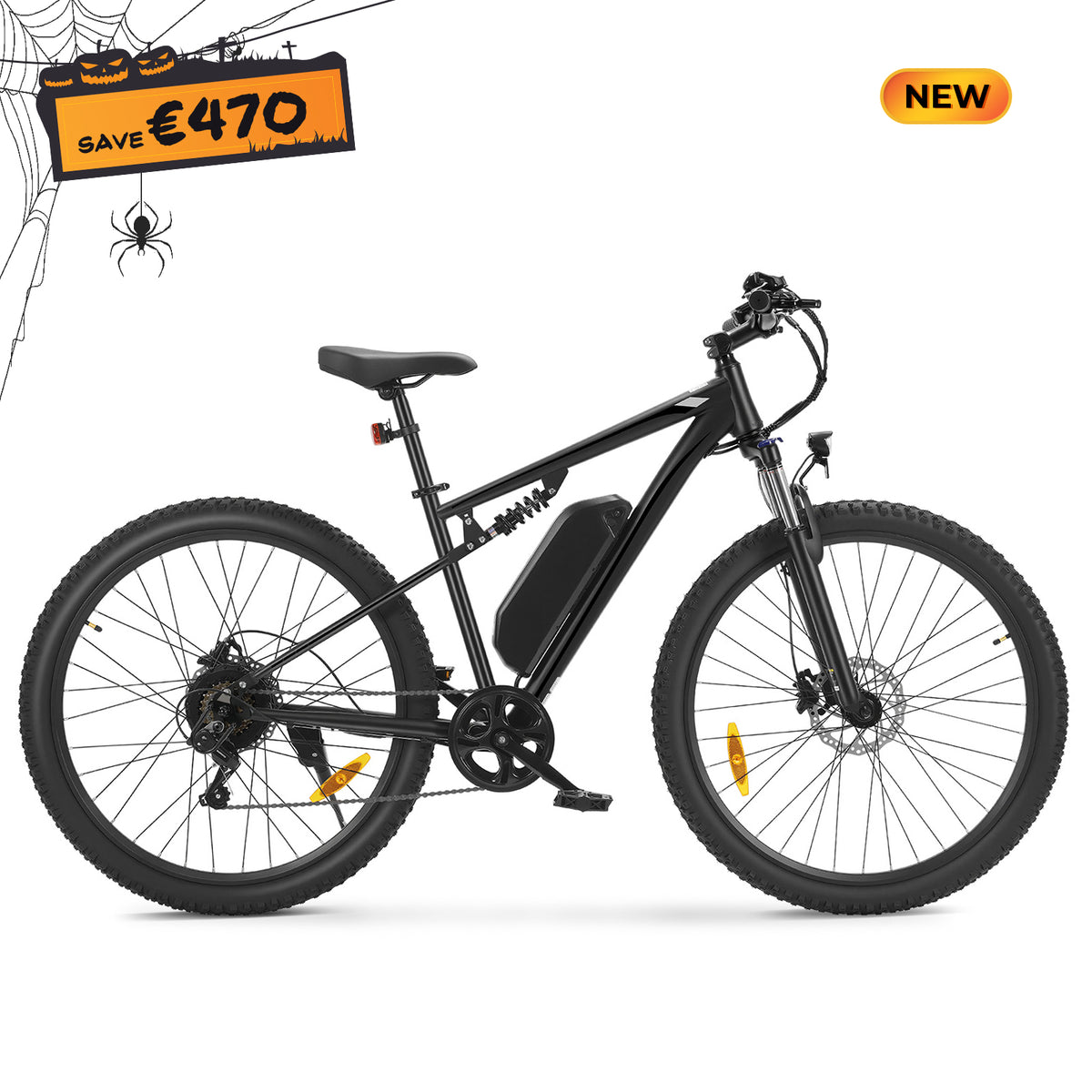 Touroll U3 Pro Full Suspension Mountain Electric Bike