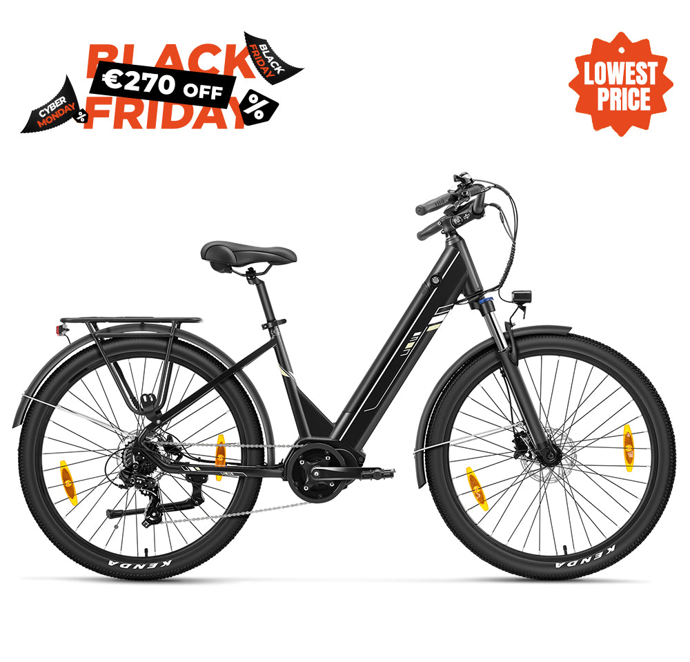 Touroll Urbano 3 Mid-Drive Electric Bike