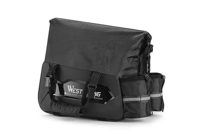 25L Borsa rigida per portapacchi posteriore con 2 borse per borraccia