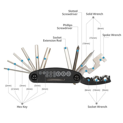 E-Bike All-in-One Repair Tool Kit | Touroll 