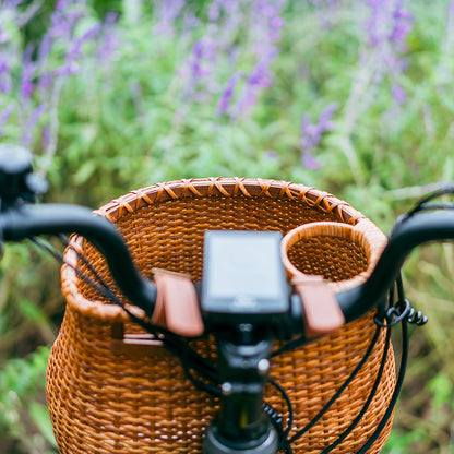 Handmade Bike Handlebar Classic Willow Basket