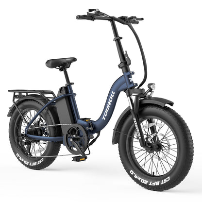 Touroll S2 Folding Fat Tire Electric Bike