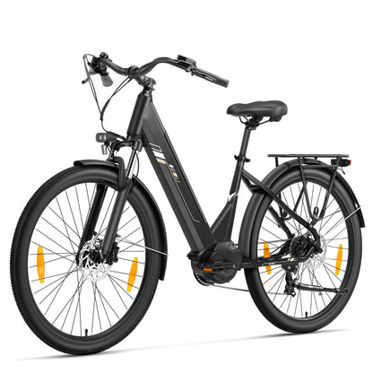 Touroll Bicicleta eléctrica de propulsión media Urbano 3
