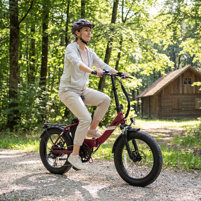 Touroll S3/S3 Pro Folding Fat Tire Electric Bike