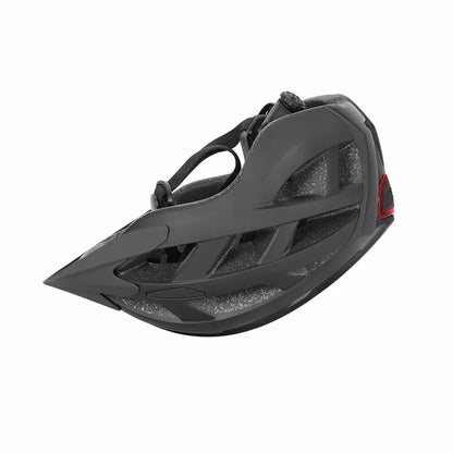 Casco de bicicleta con luz LED