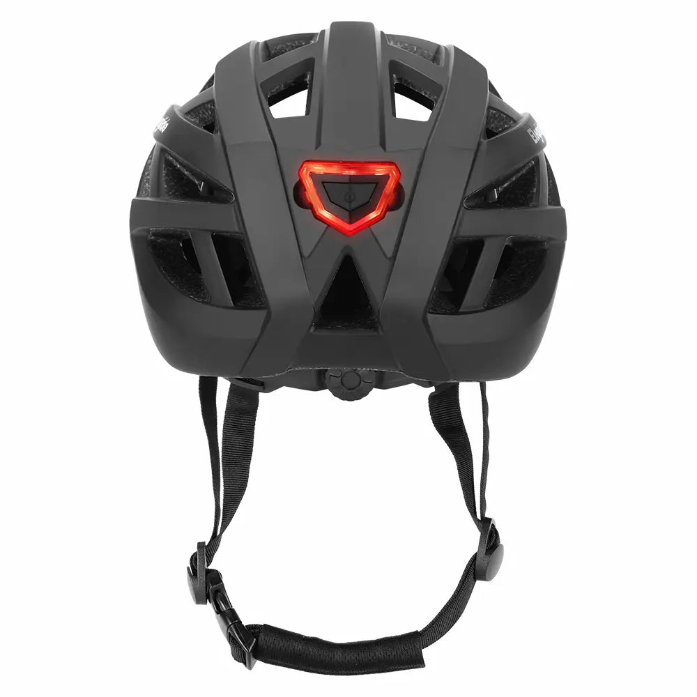 Casco de bicicleta con luz LED