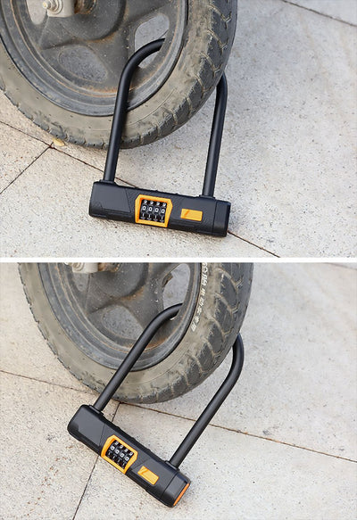 Lucchetto con cavo password per bici elettrica
