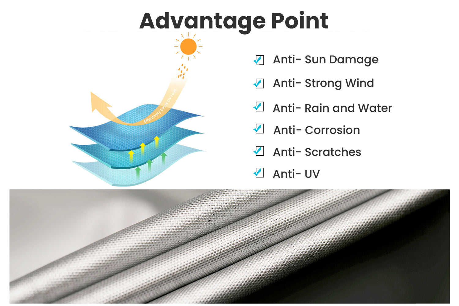 Ebike Cover 210D Outdoor Waterproof