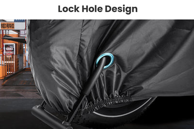 Copertura per bici elettrica 210D impermeabile per esterni
