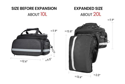 Borsa posteriore 25L Design umanizzato