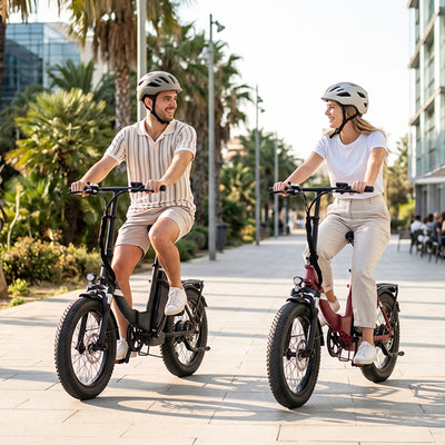 Touroll S3 Folding Fat Tire Electric Bike